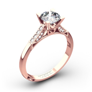 Tacori 2586RD Simply Tacori Pave Diamond Engagement Ring